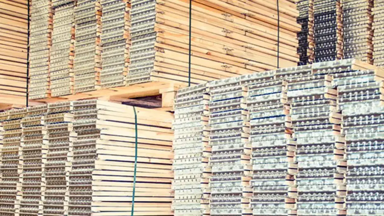Aufsatzrahmen für Paletten von Hochfranken Holz